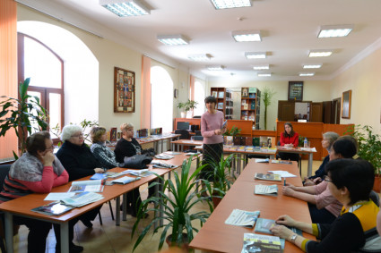 Сотрудникам библиотек города Саратова рассказали о новинках издательства Саратовской митрополии