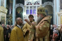 Всенощное бдение в Духосошественском кафедральном соборе Саратова