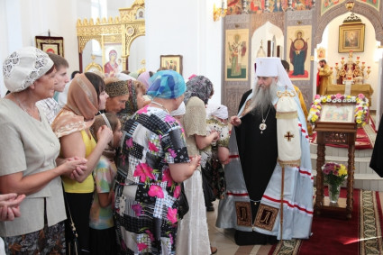 Божественная литургия в Свято-Георгиевском храме г. Саратова