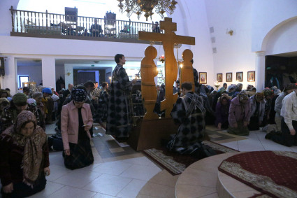 Пассия в храме в честь Рождества Христова г. Балаково