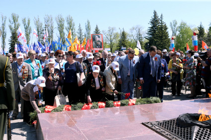 Митинг в Парке Победы на Соколовой горе