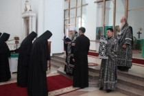 Монашеский постриг в Свято-Сергиевском женском монастыре с. Алексеевка Базарно-Карабулакского района