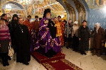 Божественная литургия в Свято-Троицком соборе Саратова