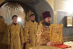 Божественная литургия в Свято-Троицком соборе г. Саратова