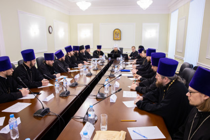 Состоялось совместное заседание Епархиального совета и Административного совещания епархии