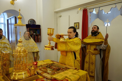 Литургия в Аткарске