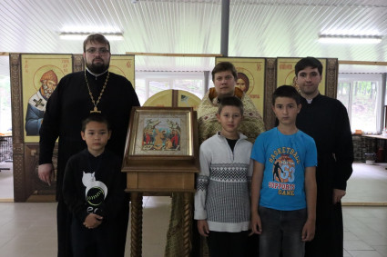 В «Солнечном» состоялось таинство Крещения