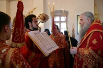 Всенощное бдение в Свято-Никольском женском монастыре поселка Монастырский