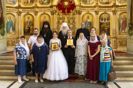 Таинство Венчания в Покровском храме г. Саратова