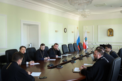 Состоялось собрание совета благочинных г. Саратова