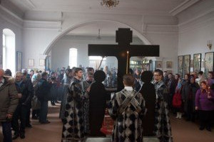 Пассия в храме в честь Рождества Христова г.Вольска