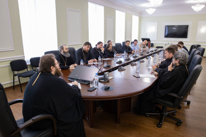 Митрополит Игнатий возглавил совещание по принесению в Саратов мощей преподобного Сергия Радонежского