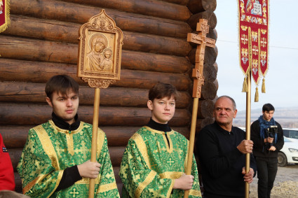 В селе Царевщина совершен чин положения антиминса