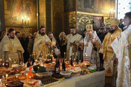 Заупокойная Божественная литургия и панихида в храме святителя Николая Чудовторца — Патриаршем Подворье г. Софии