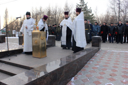 Лития по саратовцам, погибшим в локальных конфликтах