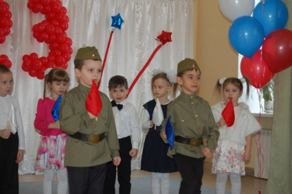 В «Колоске» организована семейная игра ко Дню защитника Отечества