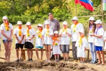 Детский православный палаточный лагерь в Шиханах