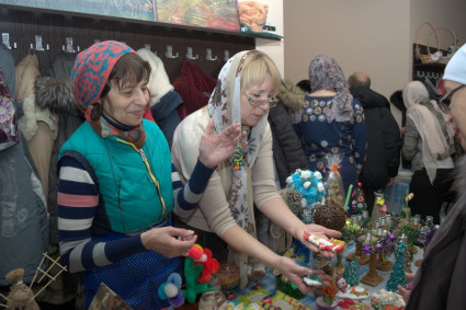 Рождественская ярмарка в Петропавловском храме