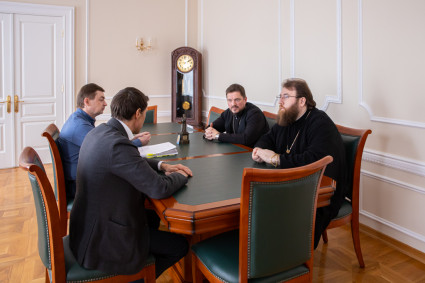 Митрополит Игнатий встретился с председателем комитета культурного наследия области