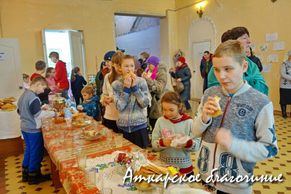 Праздник в воскресной школы Петропавловского храма Аткарска