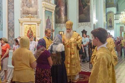 Всенощное бдение в храме Сошествия Святого Духа г. Саратова