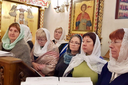 Хор Покровского храма Саратова представил древние напевы жителям Хвалынска