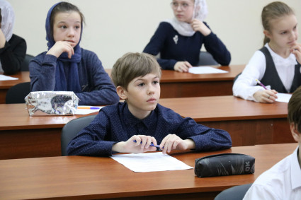 Прошел финальный этап ежегодной олимпиады по Закону Божию среди воспитанников воскресных школ