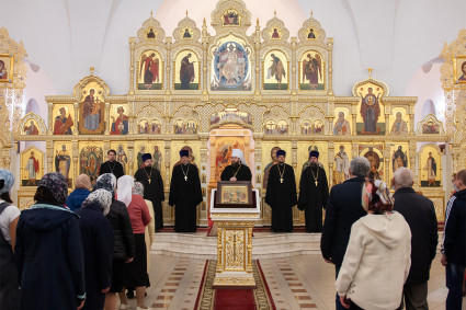 Всенощное бдение в храме Рождества Христова г. Саратова