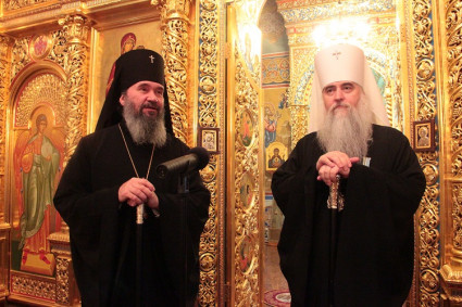 Божественная литургия в Казанском соборе г. Элисты