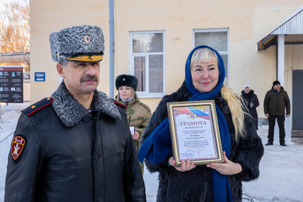 Росгвардии передана икона с частицей мощей равноапостольного князя Владимира