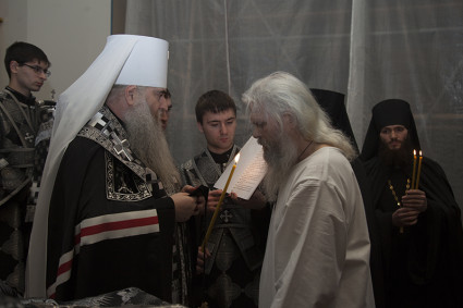 Монашеский постриг в Свято-Никольском мужском монастыре г. Саратова