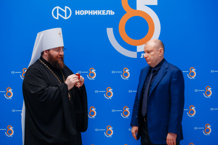 Митрополит Игнатий наградил Владимира Потанина медалью Саратовской митрополии