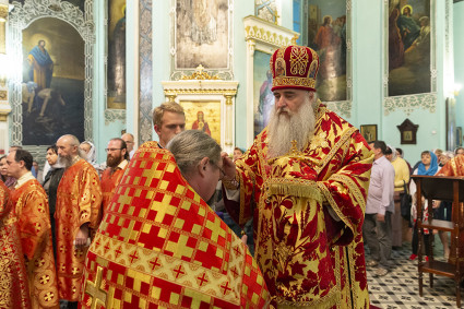 Всенощное бдение в храме Сошествия Святого Духа г. Саратова