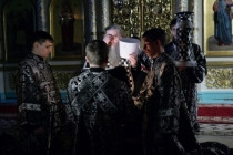 Вечерня с Чином прощения в Духосошественском кафедральном соборе Саратова
