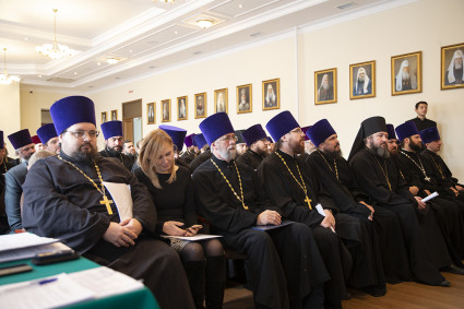 Состоялось расширенное заседание Архиерейского совета Саратовской митрополии