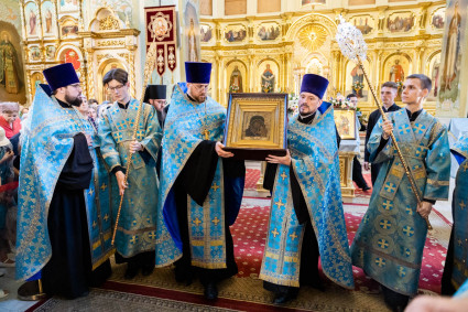 Всенощное бдение в Покровском соборе г. Саратова