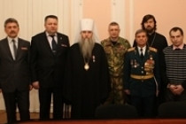 Митрополит Лонгин удостоен почетного знака «Боевого Братства»