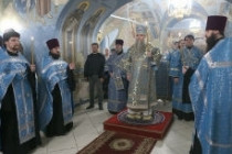 Всенощное бдение в Свято-Троицком соборе Саратова
