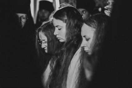 Постриг в малую схиму насельниц Свято-Алексиевского женского монастыря г. Саратова