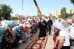 Митрополит Лонгин совершил Чин основания храма святителя Тихона Задонского