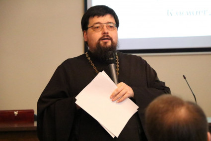 В СПДС состоялась открытая лекция «От Рима до Киева: святые Кирилл, Мефодий и Климент, папа Римский»