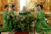 В день Святой Троицы Митрополит Лонгин посетил Вольск с архипастырским визитом