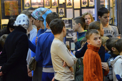 Воспитанники «Патриота» узнали, как живут и чему учатся саратовские семинаристы