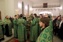 Всенощное бдение в Свято-Никольском мужском монастыре г. Саратова