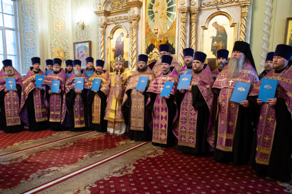 Митрополит Игнатий совершил всенощное бдение в Покровском соборе г. Саратова
