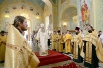 Всенощное бдение в храме Покрова Божией Матери г.Саратова