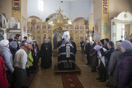 Пассия в храме в честь Вознесения Господня г. Аркадака