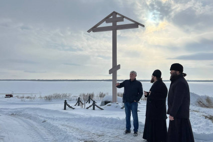 Митрополит Игнатий посетил село Рыбное Вольского района