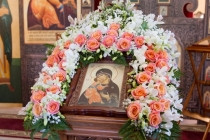 Божественная литургия во Владимирском храме с.Багаевка Саратовского района