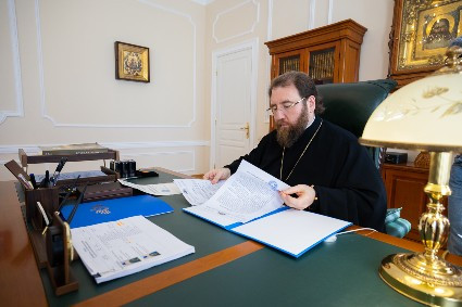 Митрополит Игнатий провел совещание, посвященное деятельности координационных советов новообразованных территориальных округов Саратовской епархии